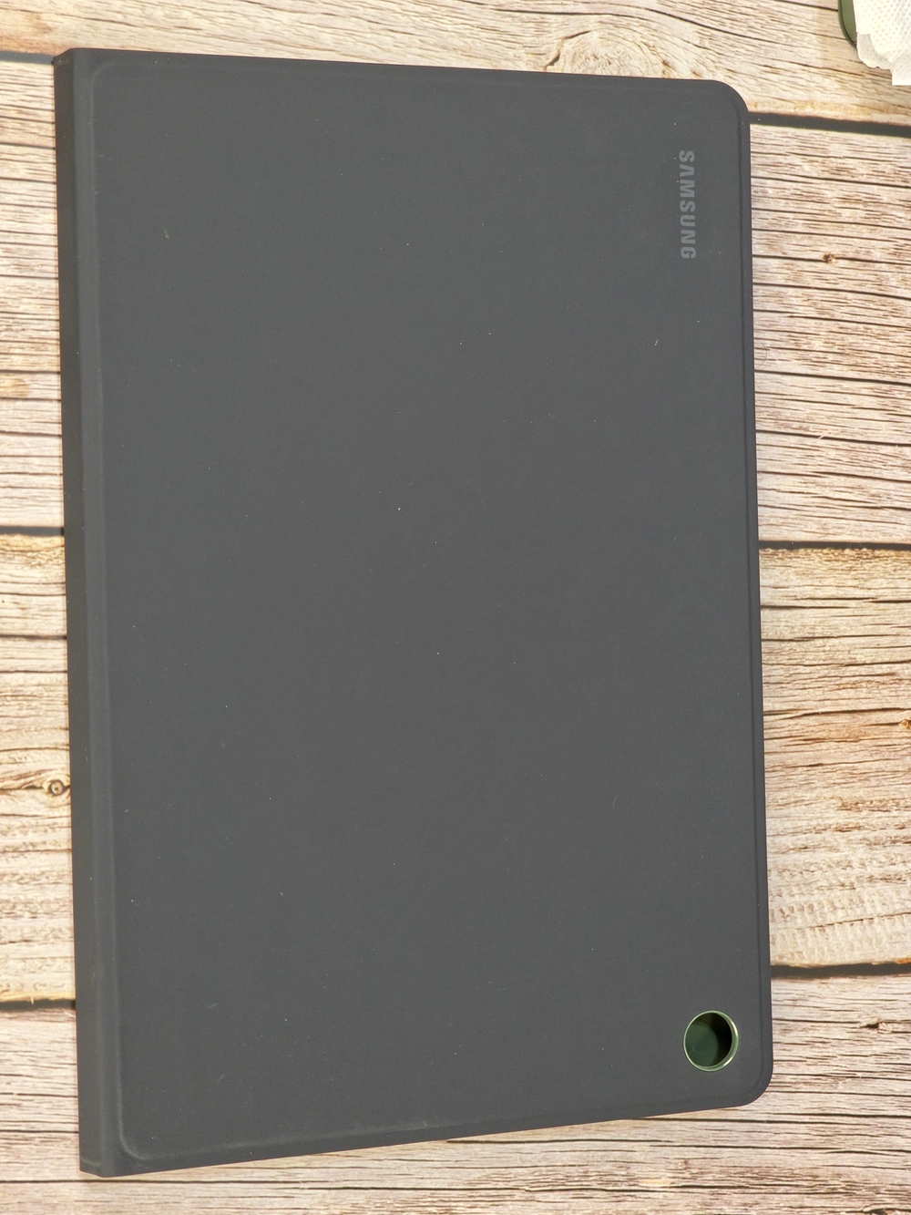 Samsung Black Outside, Green Inside Tablet Cover Case - Slim Protective Folio